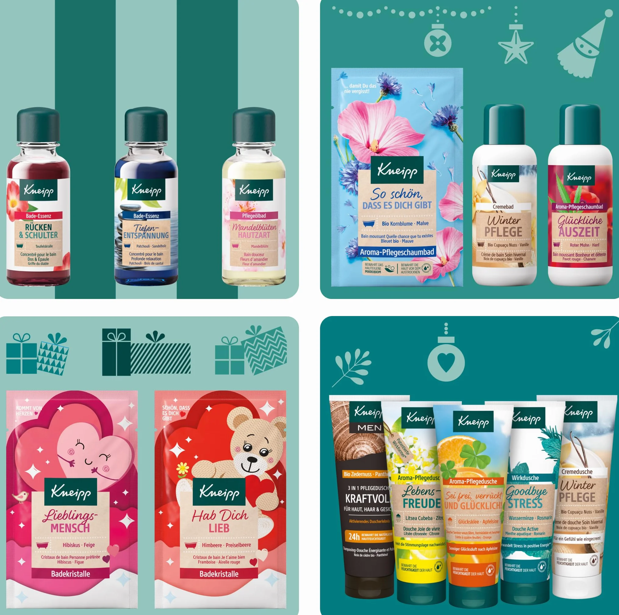 Kneipp Adventskalender 2025 - 24 Beauty Überraschungen für Wellness Momente