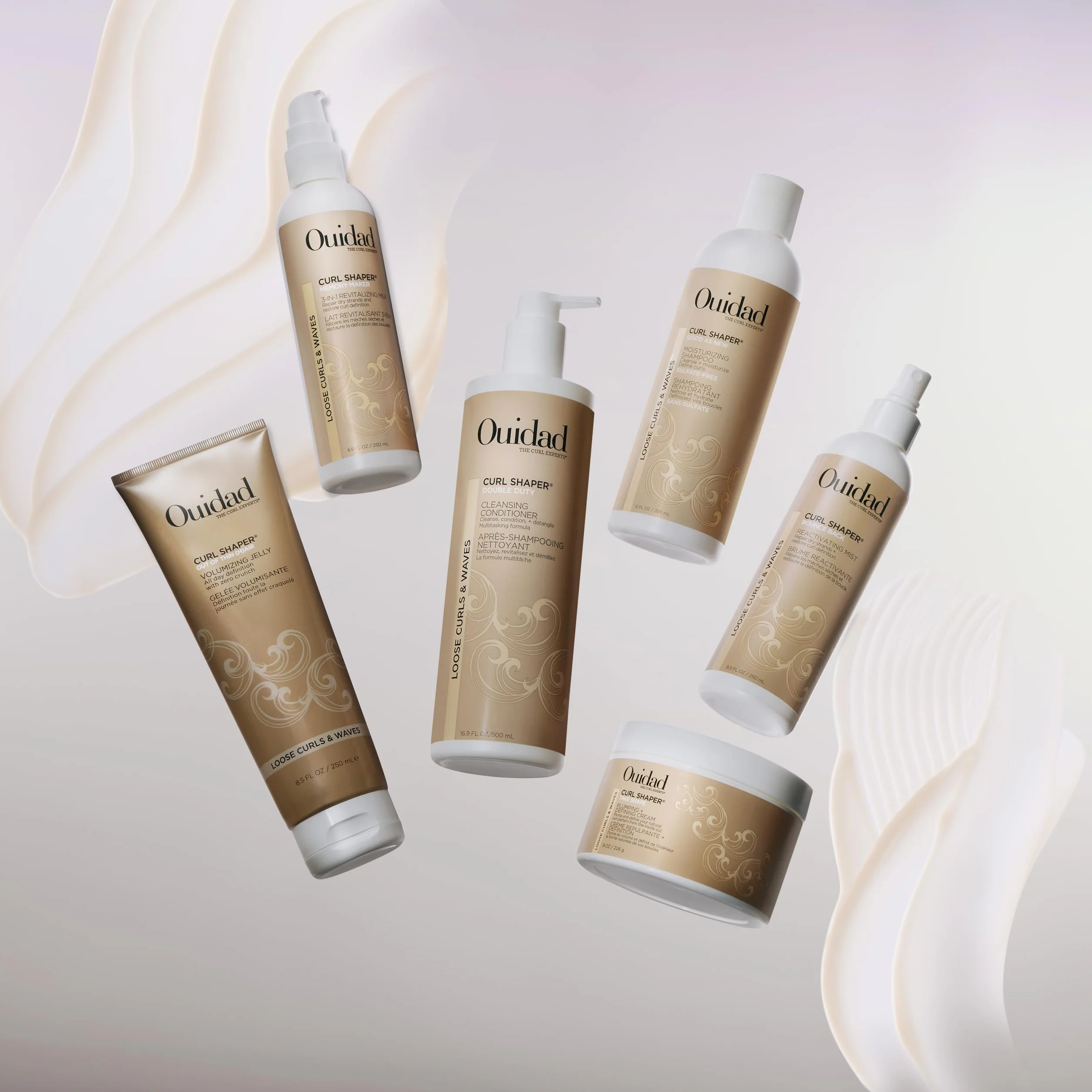 Ouidad Coil Infusion Take Shape Plumping Plus Defining Cream For Uni 8 oz Cream