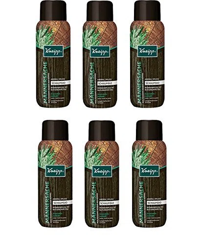 Kneipp Aroma-Pflegeschaumbad Männersache, 6er Pack (6 x 400 ml)