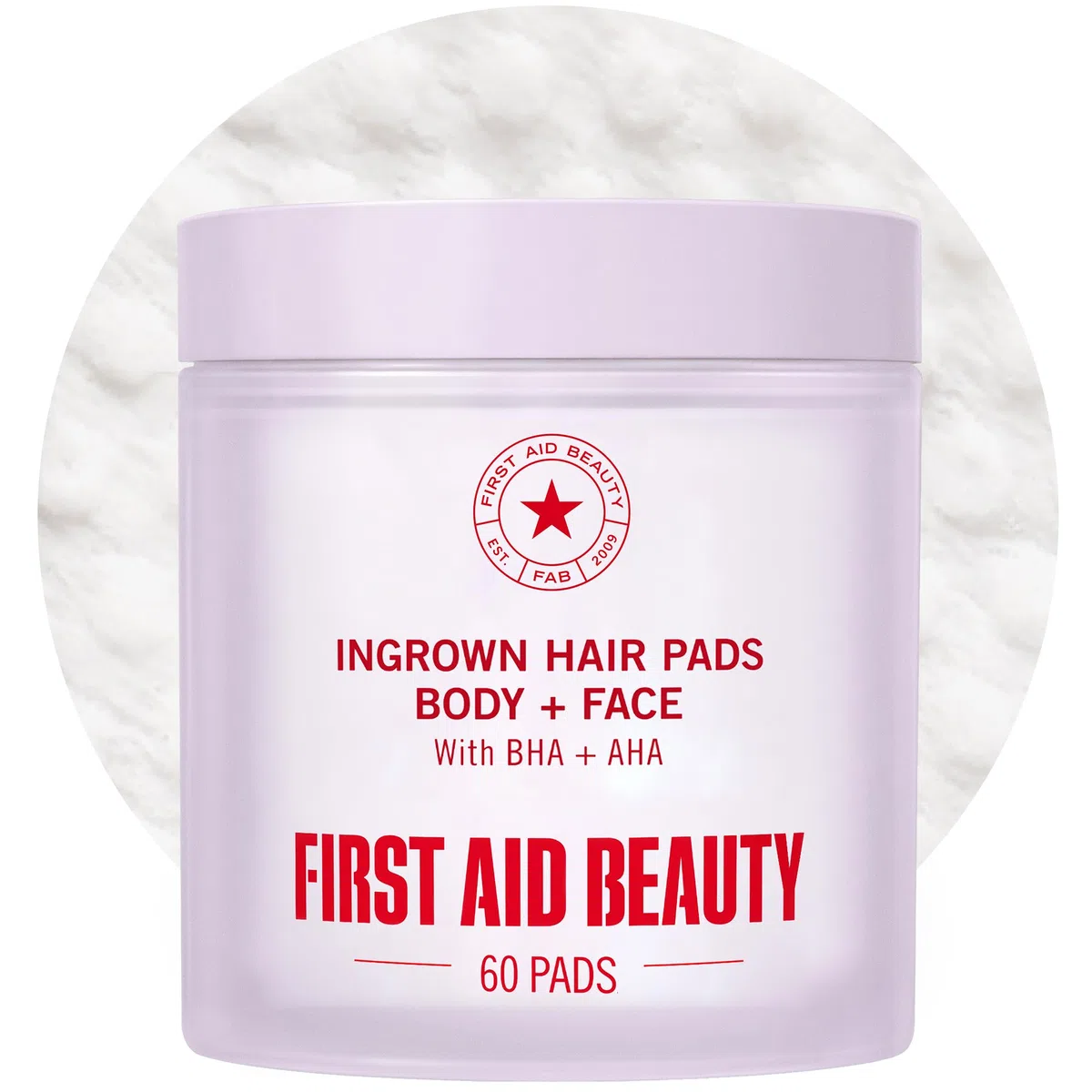 First Aid Beauty Eingewachsene Pads mit BHA und AHA – Tägliche Behandlung – 60 Pads