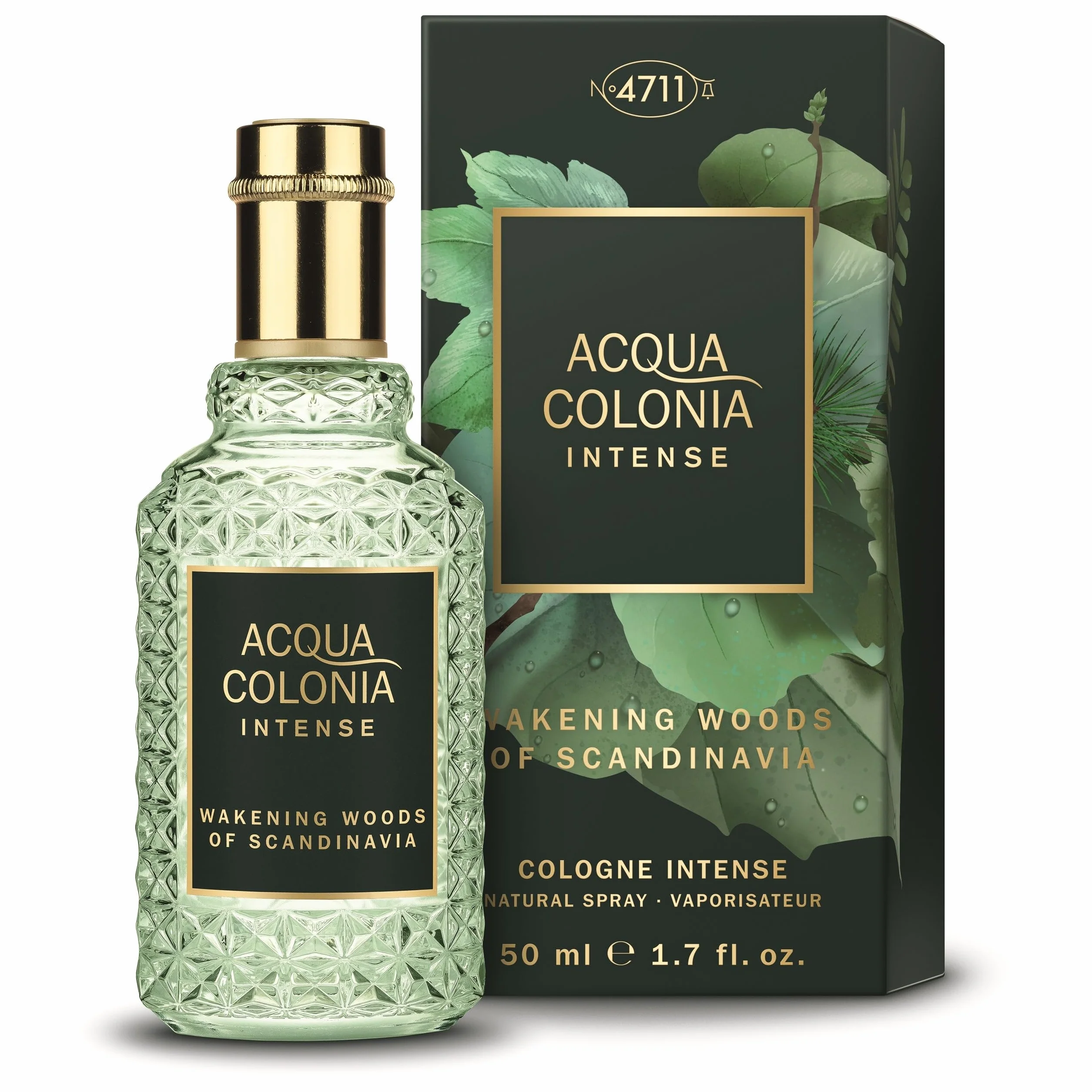 4711 Acqua Colonia® Intense Wakening Woods of Scandinavia Eau de Cologne 50 ml Natural Spray