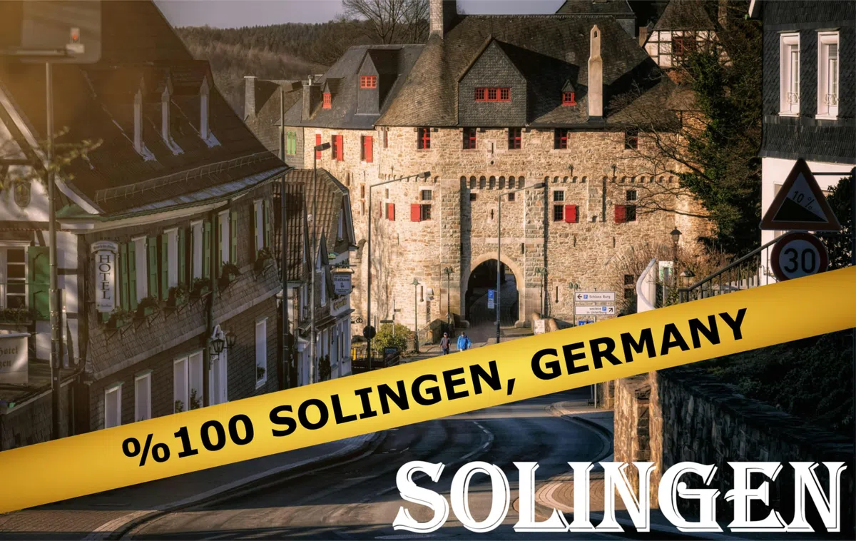 Made in Solingen, Deutschland - Apexay Profi Nagelknipser - chirurgischer Edelstahl | Reisegröße Maniküre & Pediküre Werkzeug im Echtlederetui | Ethisch hergestellt in Solingen, Deutschland (Grau)