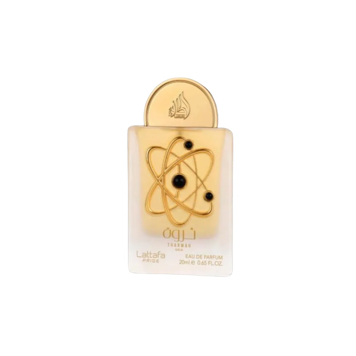 Lattafa Pride Tharwah Gold Geschenkset für Damen, 100 ml Eau de Parfum + 200 ml parfümiertes Körperspray + 20 ml Reise-EDP und eine nachfüllbare Flasche, 3-teilig