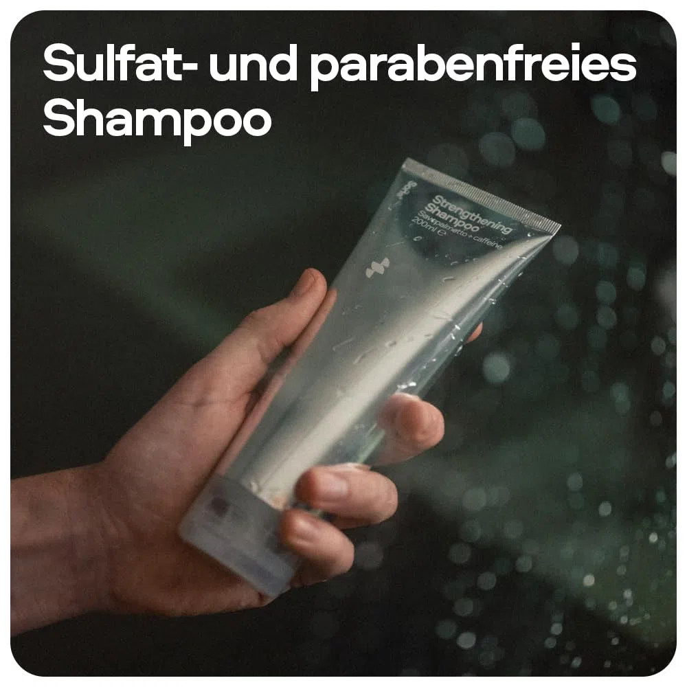 Sons Shampoo & Spülung für Männer (6x200ml). DHT blockierende Formel zur Förderung des Haarwachstums, Haarverdichtend & Anti-Schuppen mit Koffein & Sägepalme, bei Haarausfall & Ausdünnung, Zitrusduft