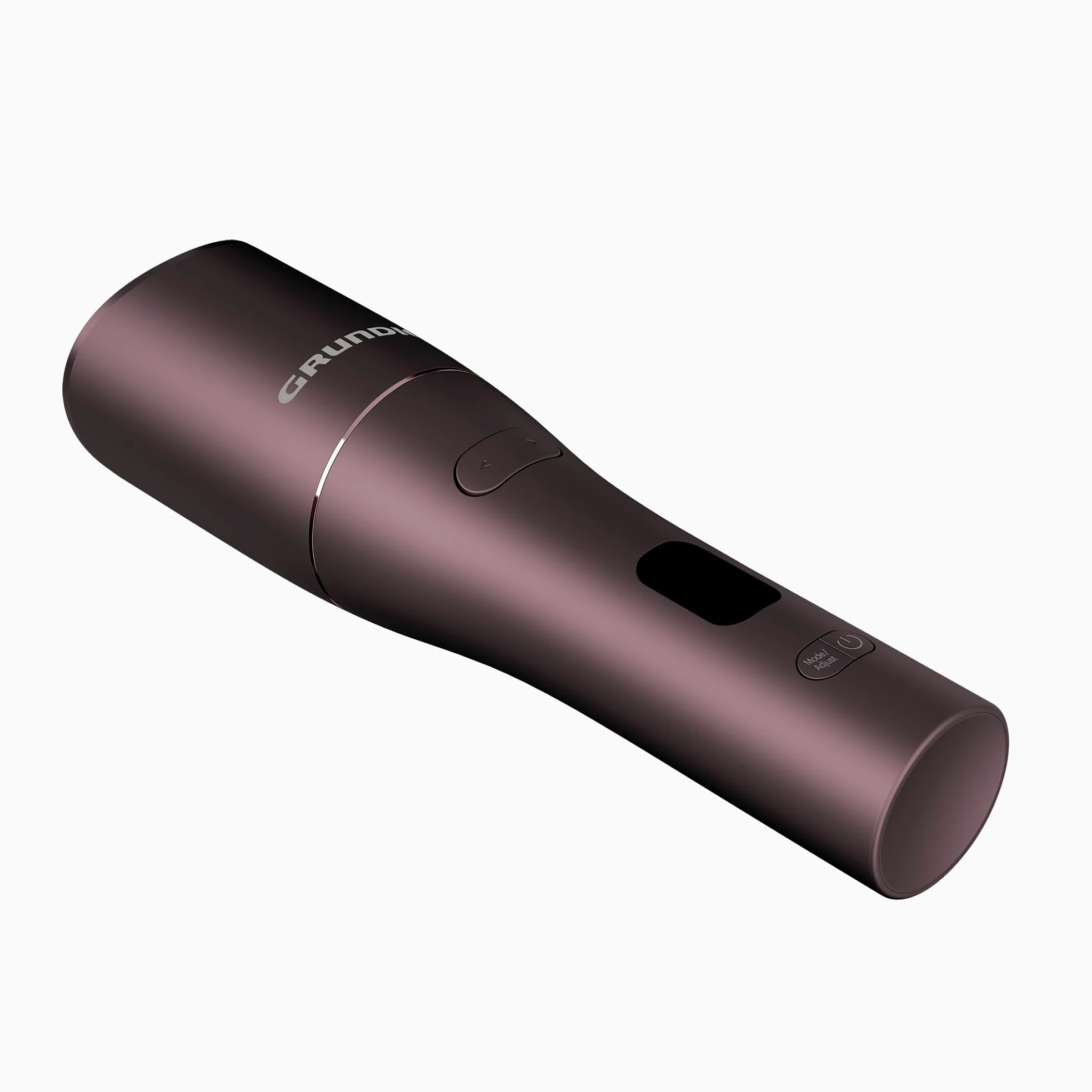Grundig EasyCurl, automatischer Lockenstab, HS 6230, große und kleine Locken, lange und kurze Haare, kabellos, akkubetrieben, 3 Temperaturstufen, Keramikbeschichtung, Timer, LCD, Violett