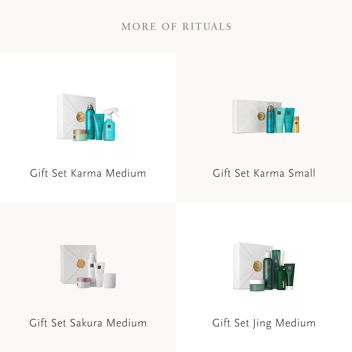 RITUALS Geschenkset von The Ritual of Karma, groß - mit sommerlichem heiligem Lotus und weißem Tee - feuchtigkeitsspendend kühlend, 2022, 1114207