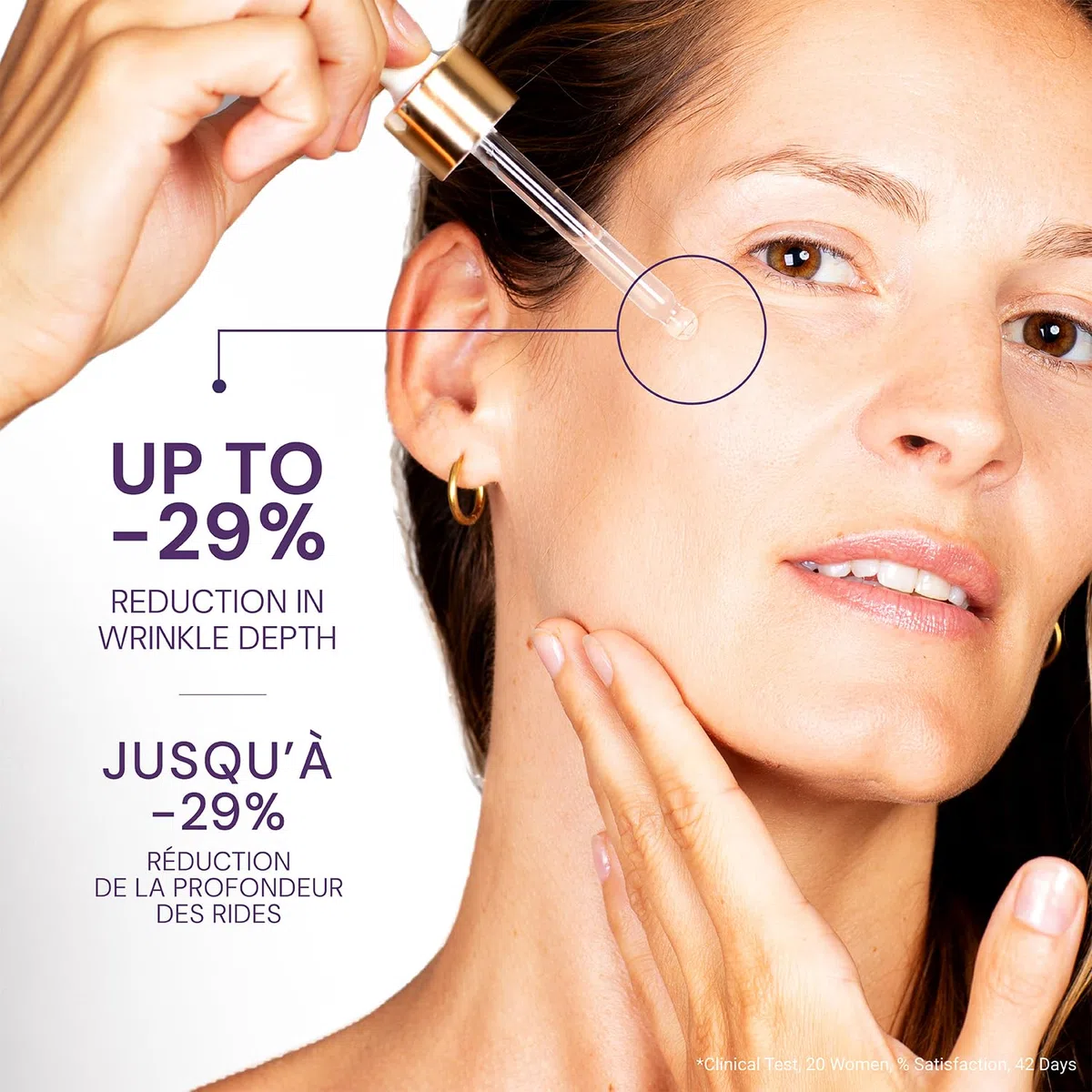 Panier des Sens - Hautpflege-Set - Anti-Aging-Routine Lift & Straffung | Leichte Creme & Serum gegen Falten mit Saffron Extrakt - Set für Frauen - Feuchtigkeitscreme für das Gesicht - 30ml & 50ml