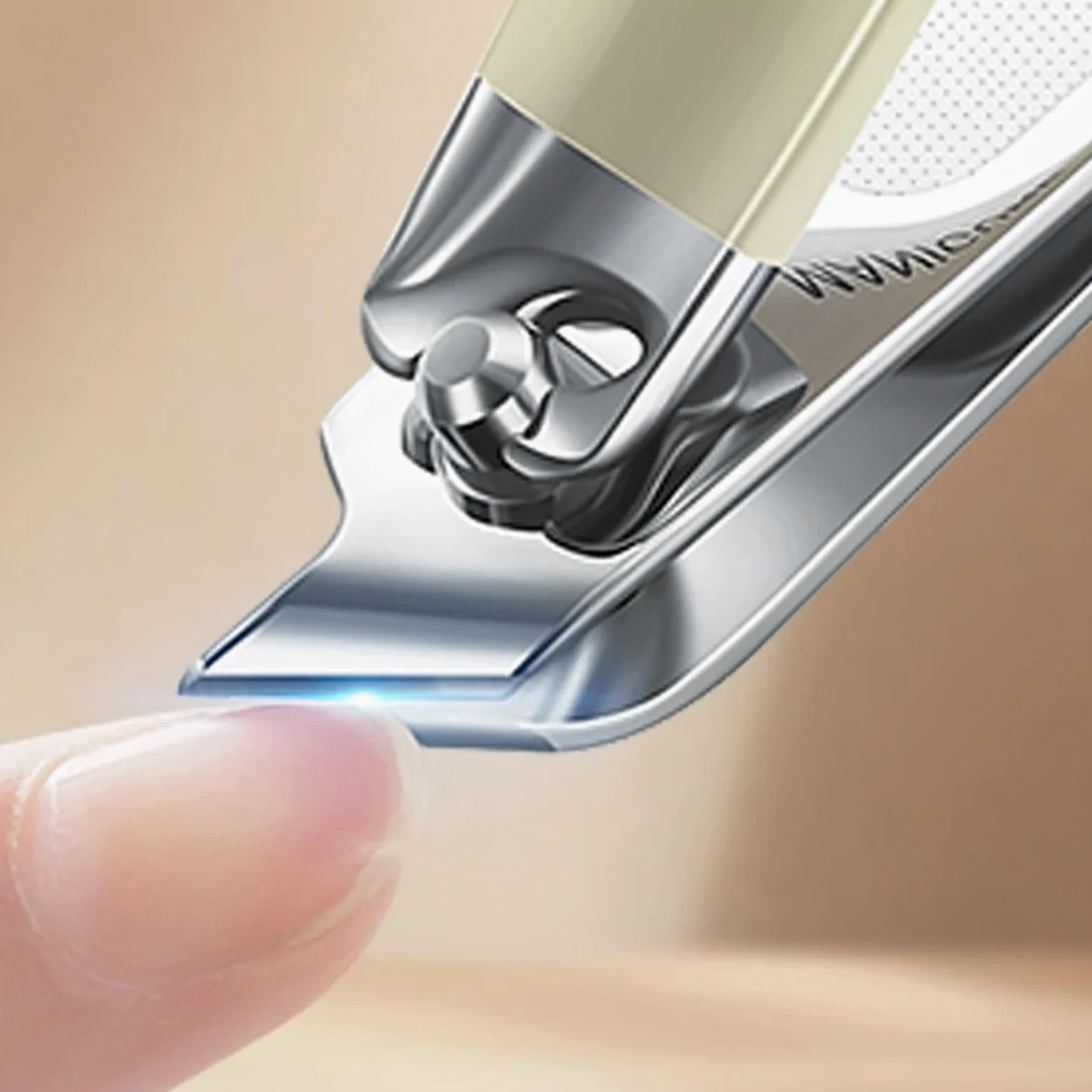 Maniküre Set 3-teiliges modernes Maniküre-Set – Nagelknipser, Nagelschere und Ohrlöffel aus Edelstahl mit tragbarer Aufbewahrungsbox for die Reise Nagelknipser