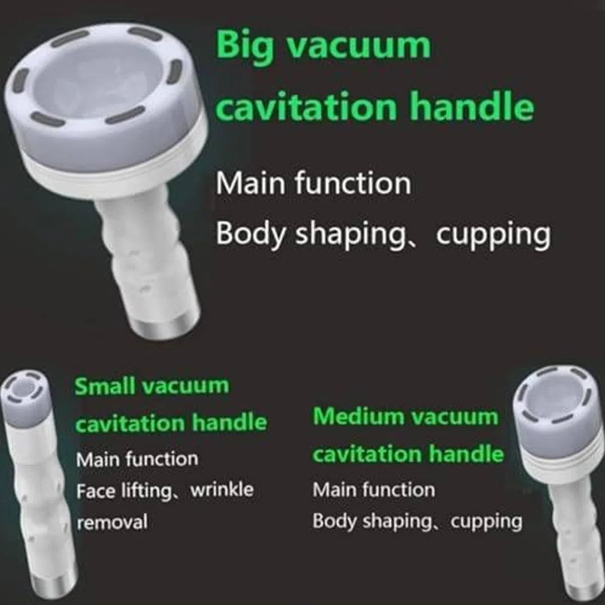 6-In-1-Körperformungsgerät, 80K Vakuum-Kavitationsgerät, 7 Zoll-LCD-Bildschirm, Entfernt Cellulite, Verbrennt Fett, Anti-Falten Und Anti-Aging Effekt, Für Gesicht Und Körper