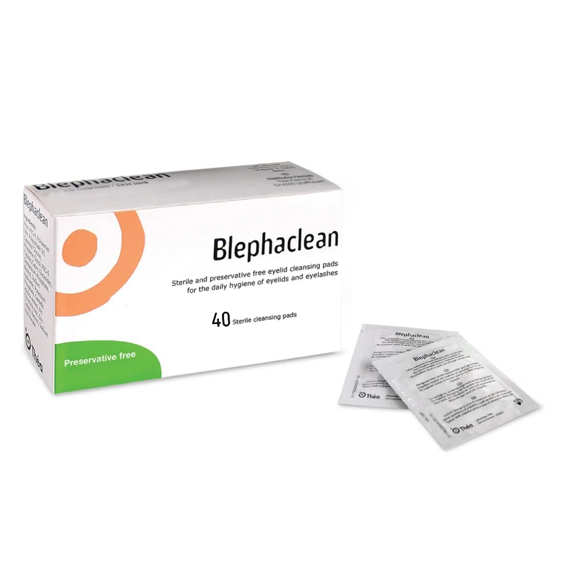 40 Blephaclean Sterile Eyelid Wipes For Blepharitis Freepost by Blephaclean