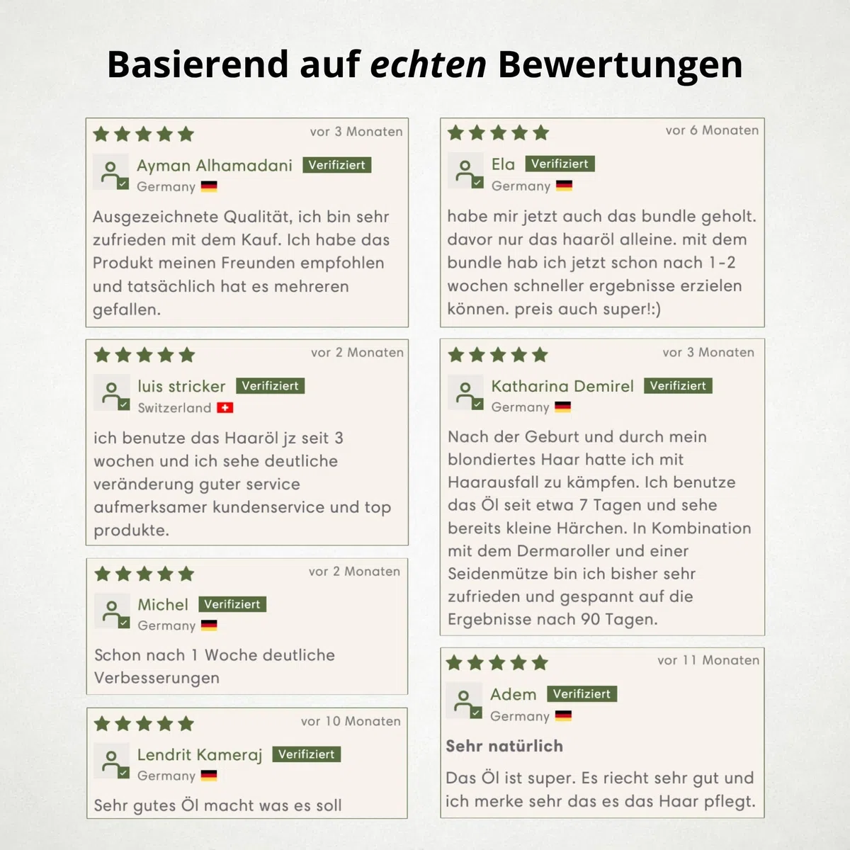 Premium BIO Haaröl Wachstum+¹ von Seifenfreund | Pflege für voller, dichter & gesünder wirkendes Haar | mit Schwarzkümmelöl, Rosmarinöl, Kürbiskernöl, Rizinusöl & mehr