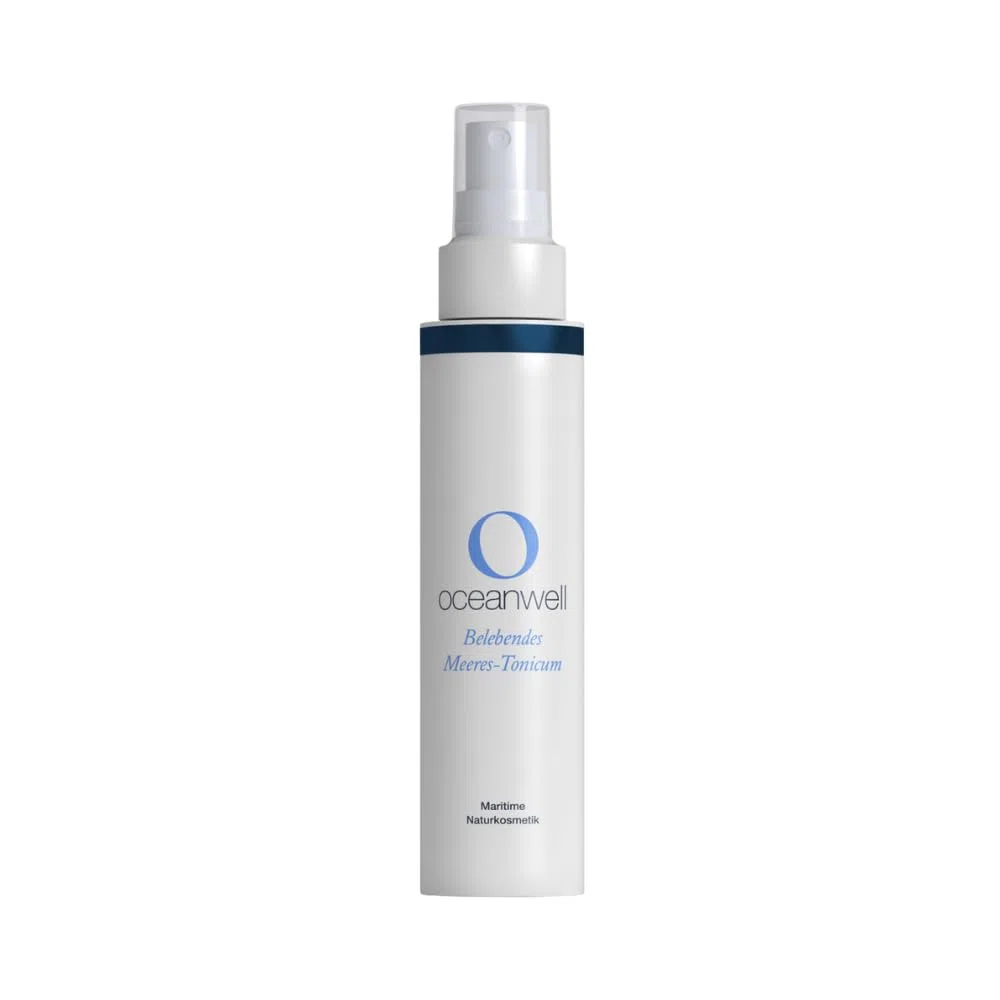 Oceanwell Basic | Meeres-Tonicum | Klärendes Gesichtswasser | NATRUE zertifizierte Naturkosmetik | Hoher Anteil an gereinigtem Meerwasser & Meeresalgenkomplex | 2 x 100 ml
