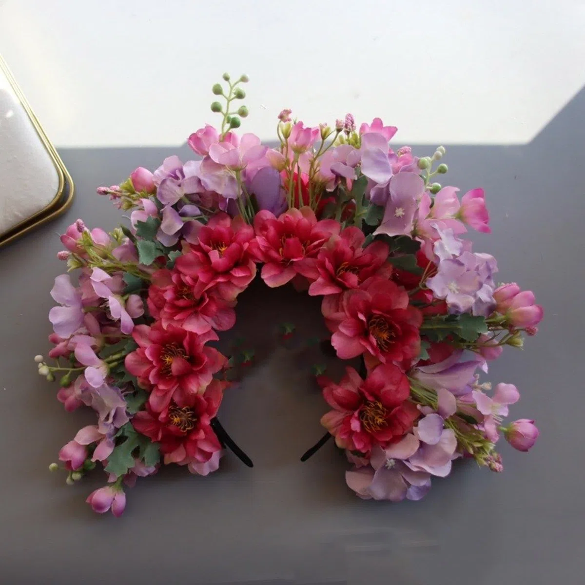 Brautgirlanden Blumenkronen Hochzeit Blumenstirnband Strandkranz Haarband Mädchen Haarschmuck Frauen Kopfreifen Requisiten Bequem