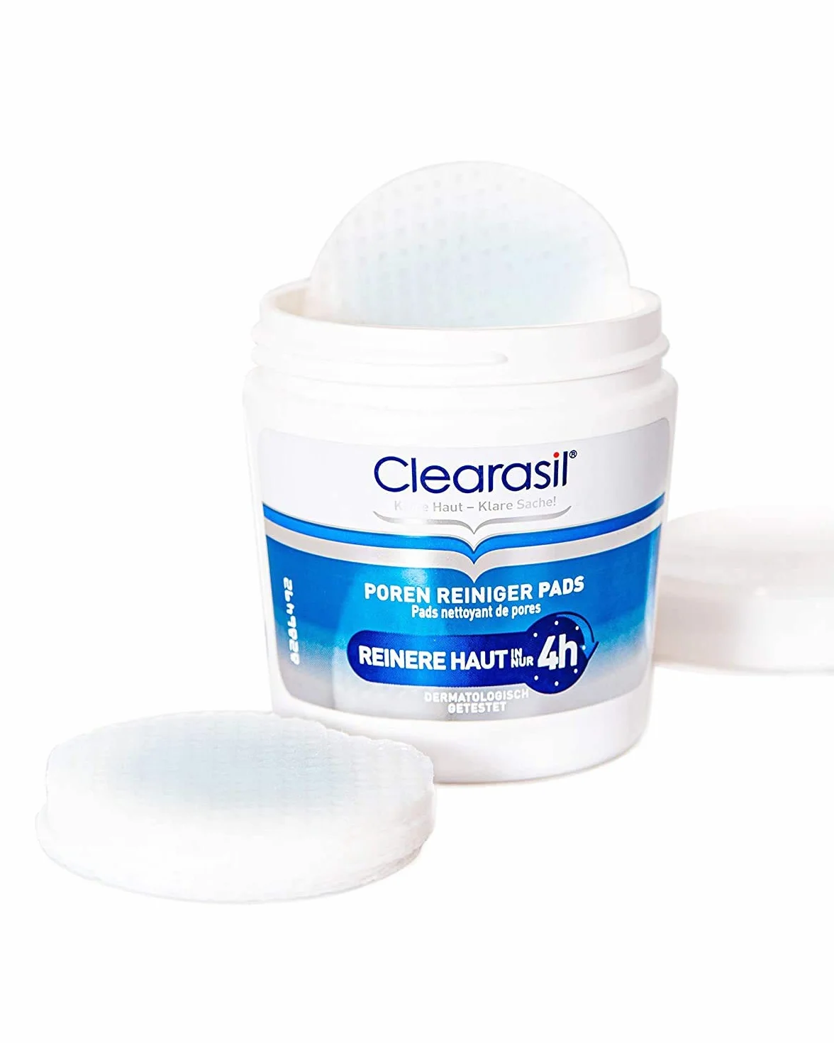 Clearasil Poren Reiniger Pads - Anti Pickel & Mitesser Pads zur Reinigung der Poren im Gesicht - 6 x 65 Stück