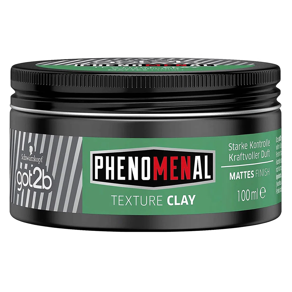 Schwarzkopf got2b phenomenal Mann O Mann Texture Clay, 5er Pack (5 x 100ml)