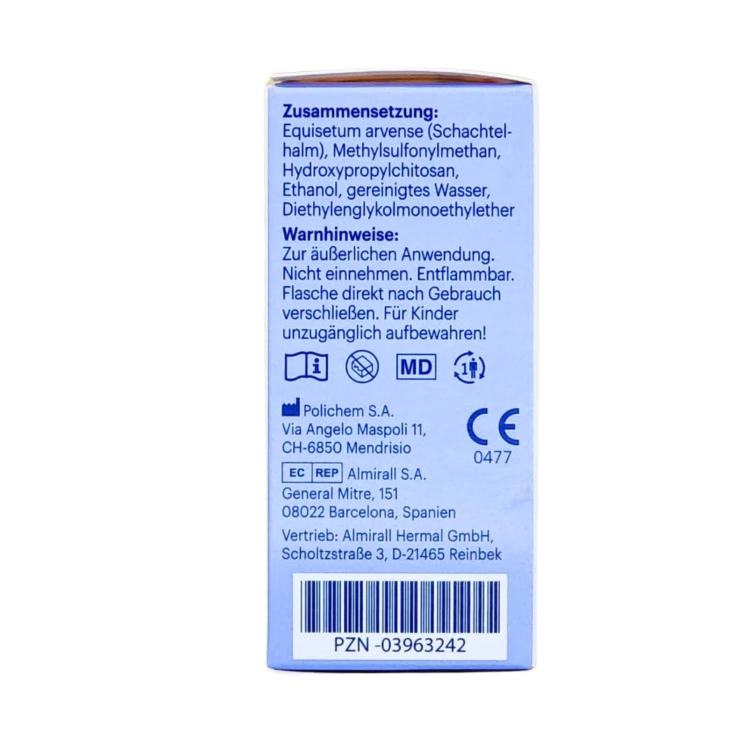 Nagellack 2x 3,3 ml I Aufbau und Kräftigung geschädigter Nägel I Medizinischer Nagelstärker I Nagelspliss, Nagelbruch und Nagelpsoriasis I Spar-Set plus Pharma Perle give-away