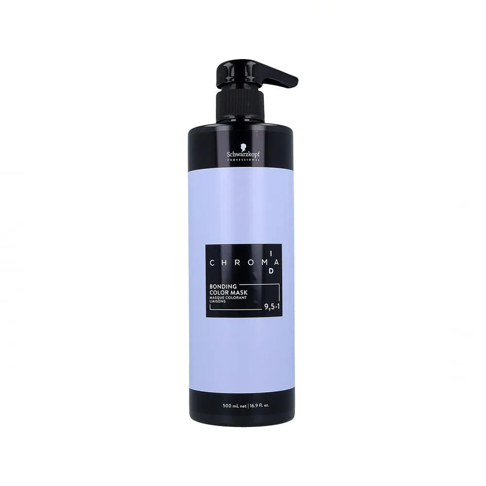 Schwarzkopf ChromaID Bonding Color Mask Farbtöne 9,5-1, 500 Milliliter