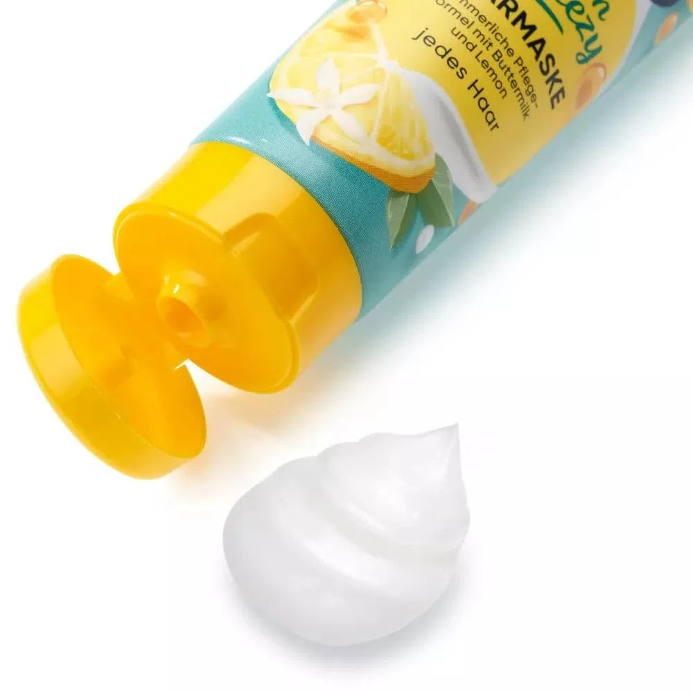 Balea x no planet b 3er-Set Haarpflege: Sommer-Haarmaske Lemon Squeezy, 100 ml + Shampoo Intense Repair Tiefenpflege mit Aprikosenkernöl, 300 ml + Shampoo Glanz & Kraft mit Kaffeeöl, 300 ml, (700 ml)