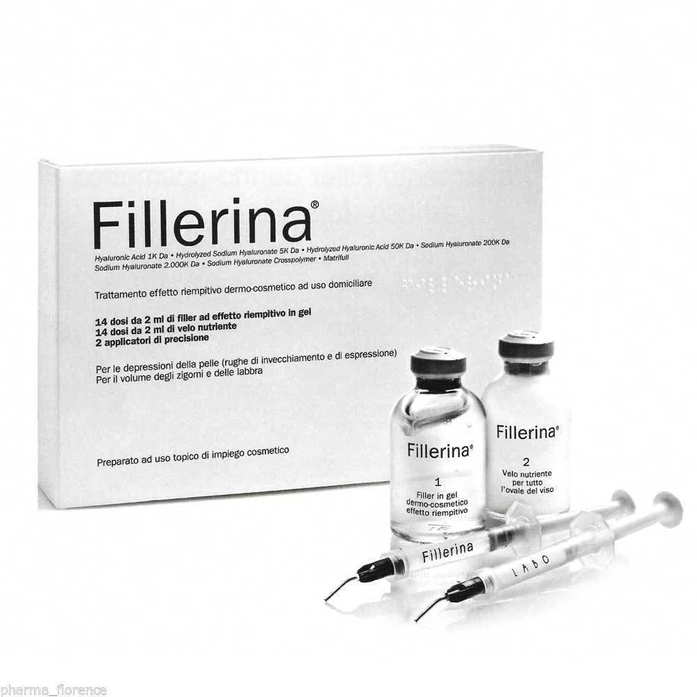 Labo, Fillerina, Faltenfüllende Behandlung, dermokosmetische Anti-Age-Behandlung (Stufe 4 Plus)