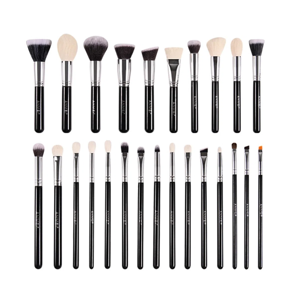 Make-up-Pinsel 25 Make-up-Pinsel-Set Artist Complete für Alle Frauen(Black)