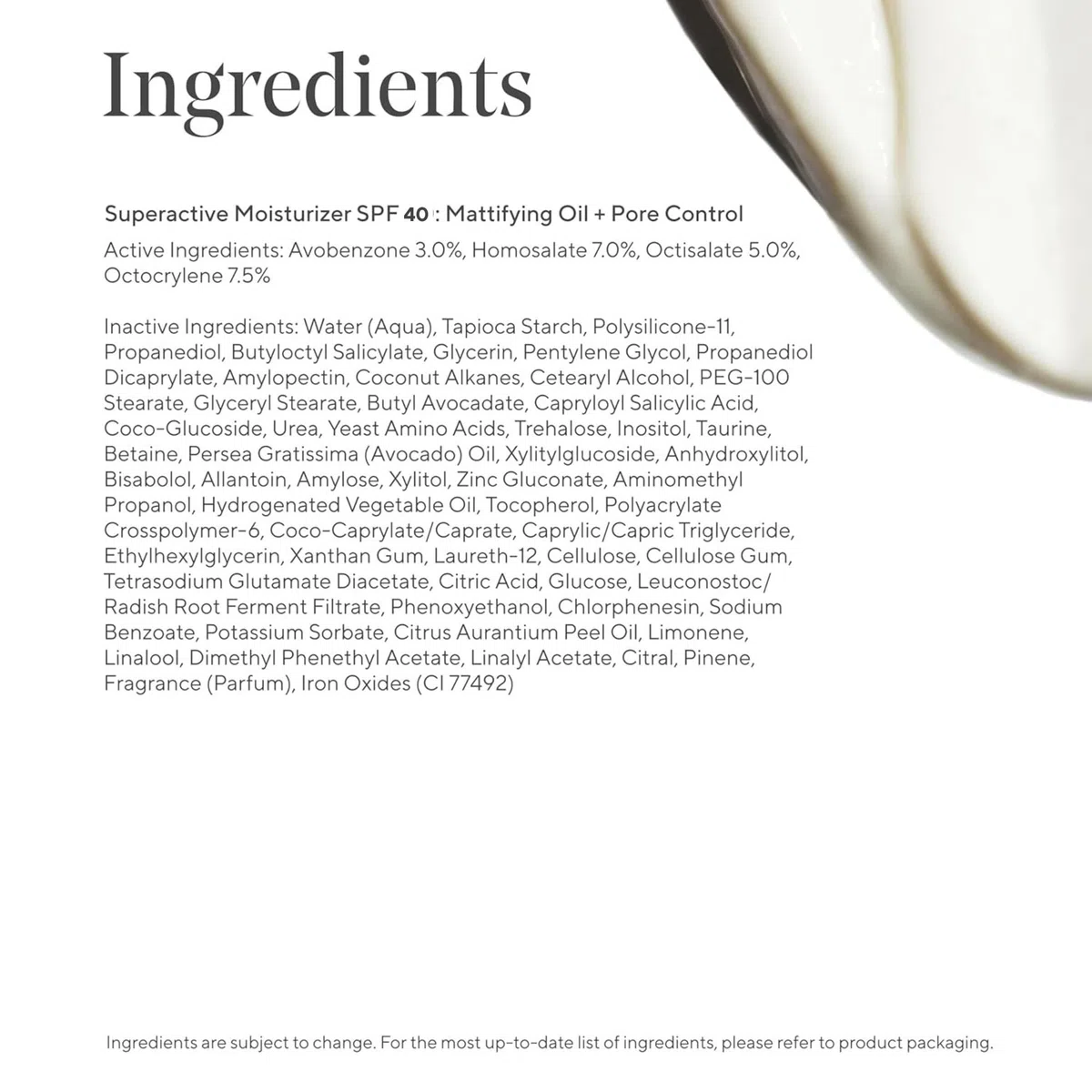 Murad Superactive Mattierende Feuchtigkeitscreme & Sonnenschutz LSF 40 – Glanzfrei, mit Salicylsäure für feine Poren und glatte Haut – 50 ml