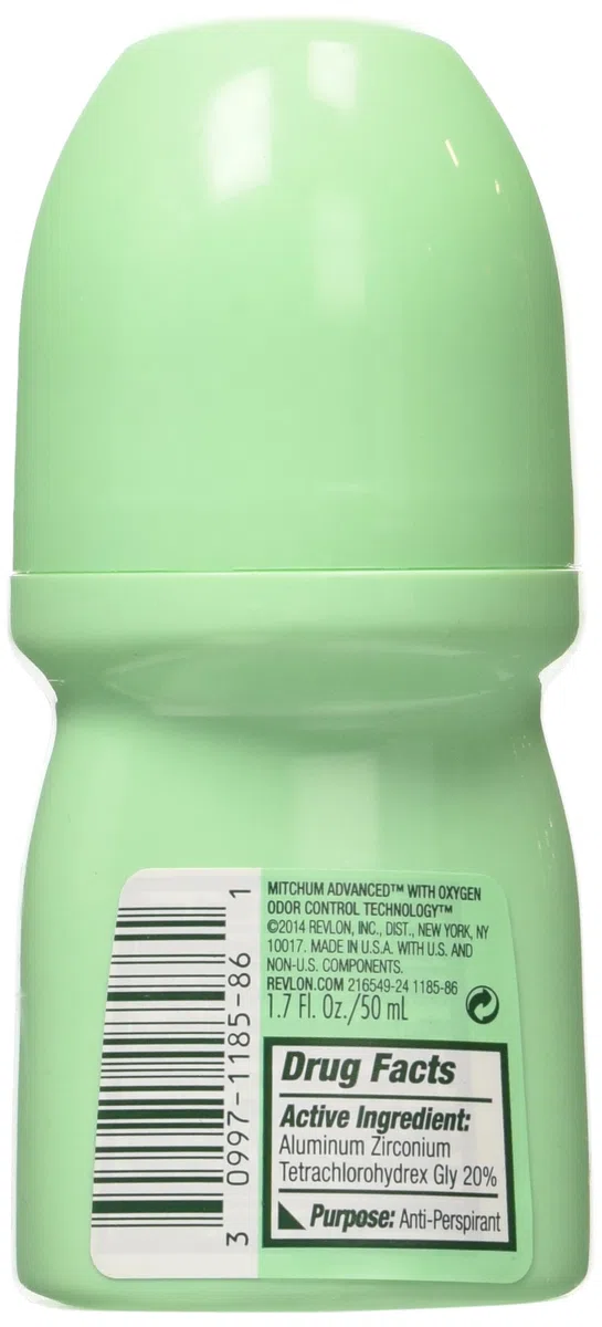 Mitchum For Women Roll On, Anti-Transpirant & Deodorant, Powder Fresh, 50 ml (6 Stück)