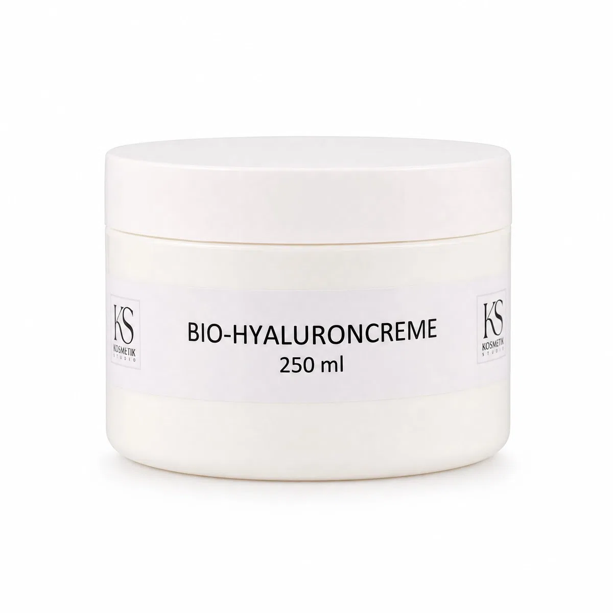 KS Beauty Bio Hyaluroncreme, Tages- & Nachtcreme für trockene Haut, 250 ml | Reichhaltige Feuchtigkeitscreme mit Hyaluronsäure, Q10, Niacinamid & Aloe Vera – dermatologisch getestet, Made in Germany