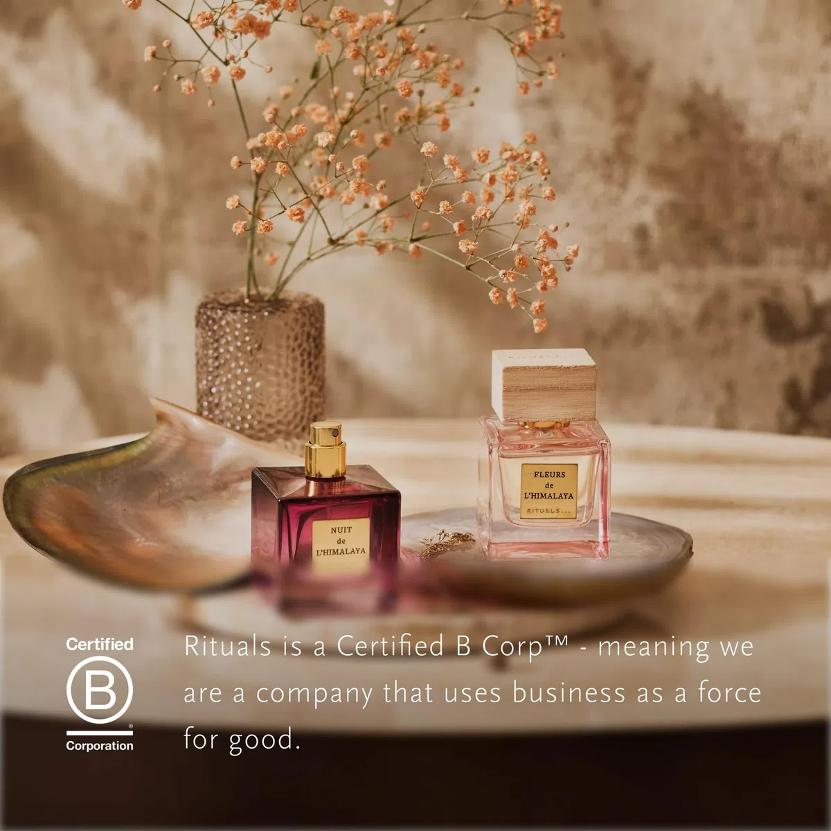 RITUALS Eau de Parfum Nuit de l’Himalaya, Rosa Pfeffer, Rose, Himalaya-Pfingstrose, Moschus und Zedernholz Duft, Bestes Damenparfum, 50 ml
