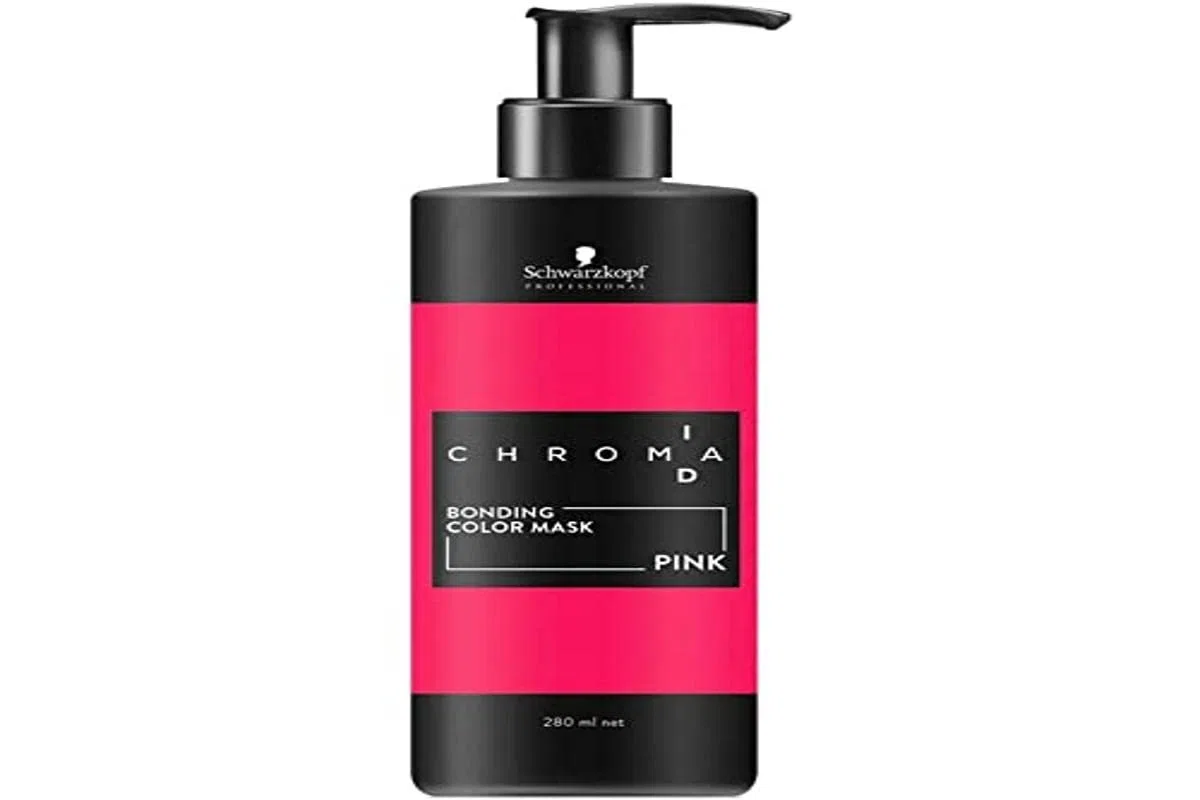 ChromaID SCHWARZKOPF Pflegende Maske, pigmentiert, Rosa, 280 ml Rosa.