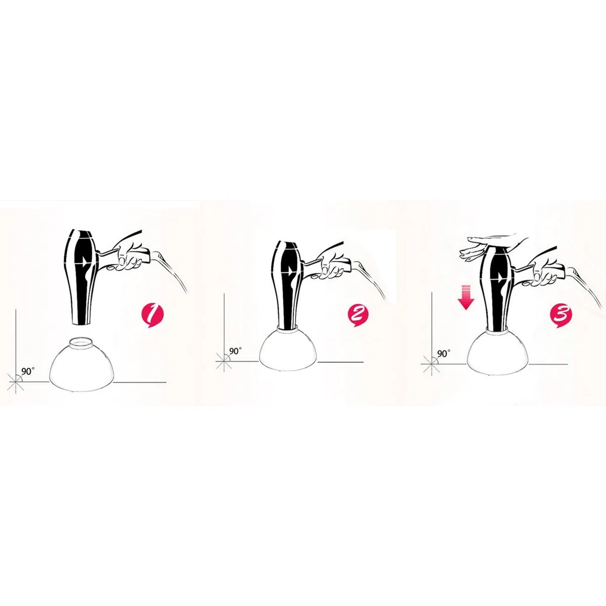 Universal Haardiffusor Haartrockner Diffusor Aufsatz, Professioneller Föhn Diffusor Für Lockiges Oder Welliges Haarstyling, Locken Haardiffusordüse Haartrockneraufsatz (1PC)