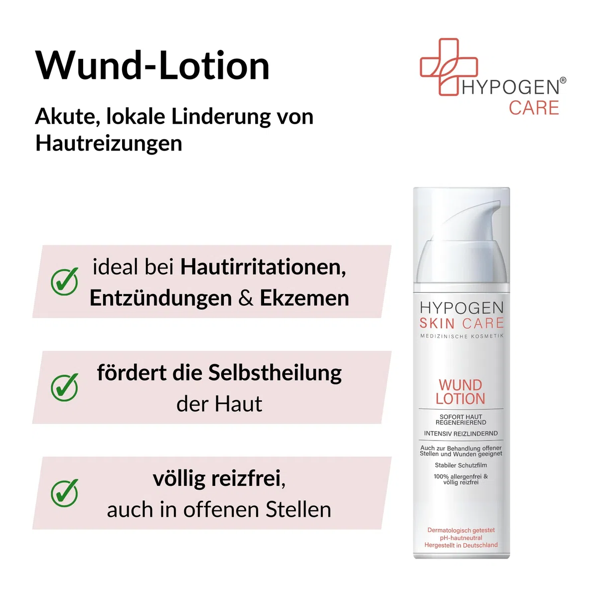 Anti Sonnenbrand-Set I 50-70% schnellere Linderung I Klinisch bestätigt I Medizinische Kosmetik von HYPOGEN CARE