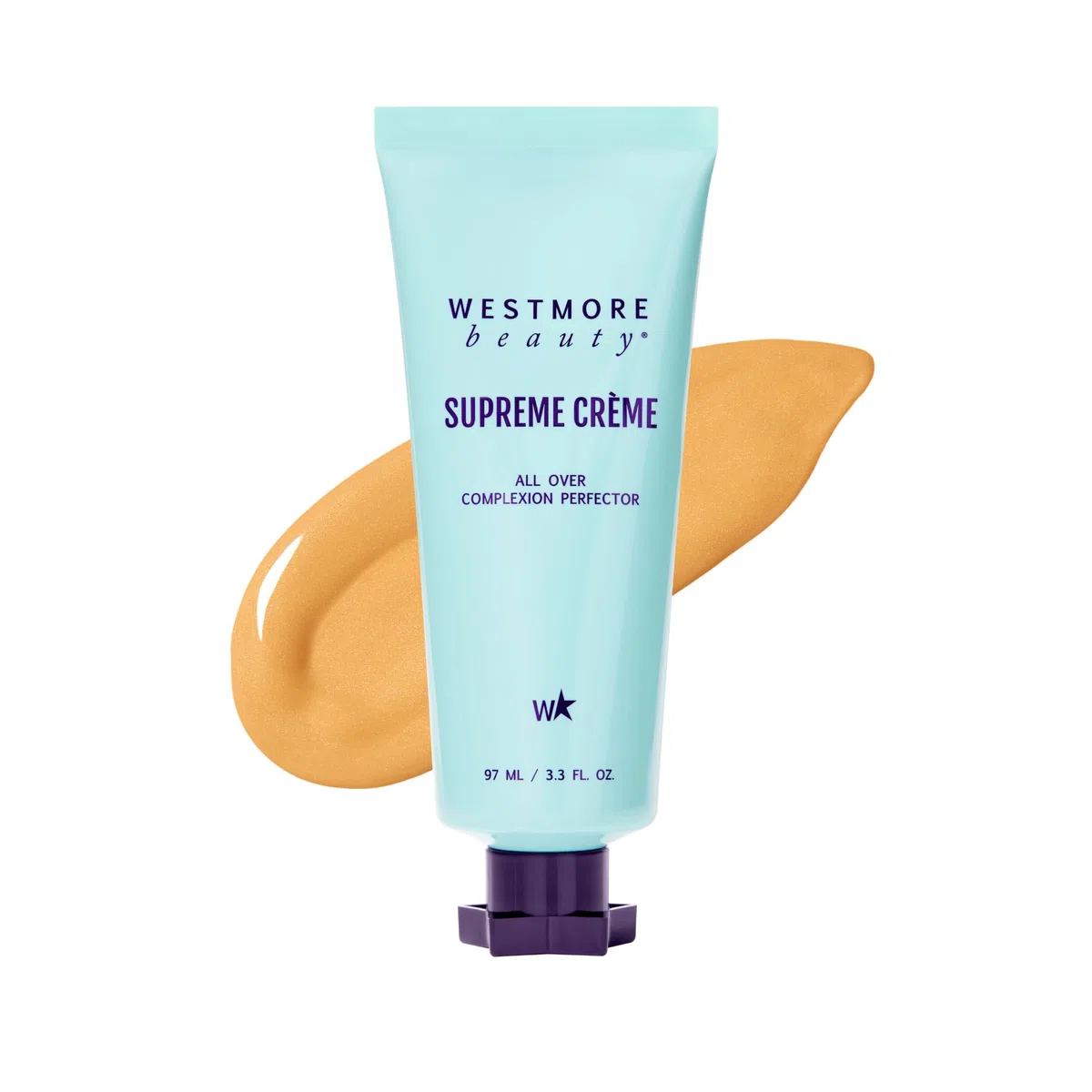 Westmore Beauty Supreme Creme All-Over Complexion Perfector - Langanhaltende Cc Cream Foundation - Wasserfeste und Transferbeständige Hautfarbe - 98 ml (3,3 Oz) Medium