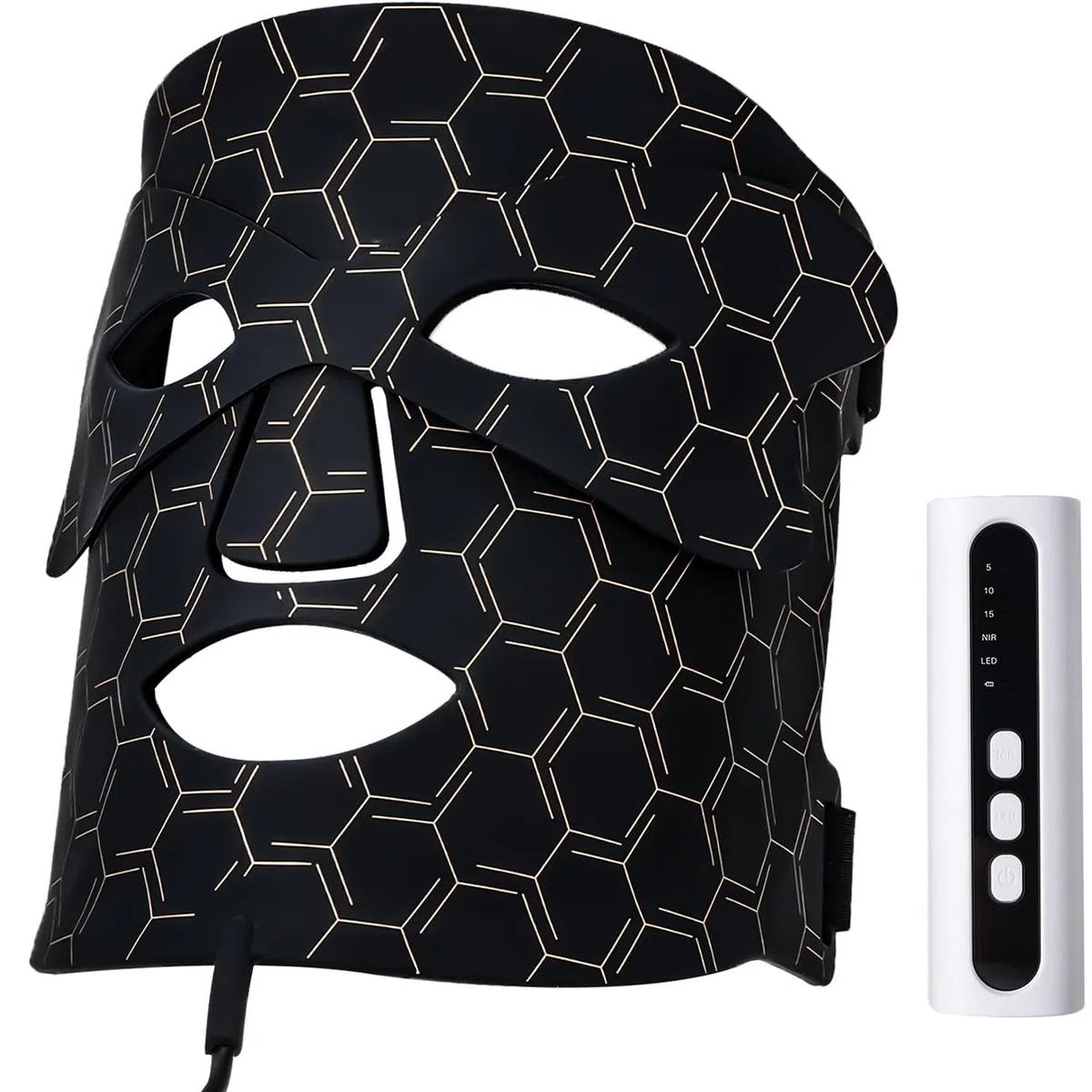 ideoon LED-Licht-Gesichtsmaske: Für ein strahlendes Hautbild - effiziente Gesichtspflege & Beauty-Anwendung für zu Hause