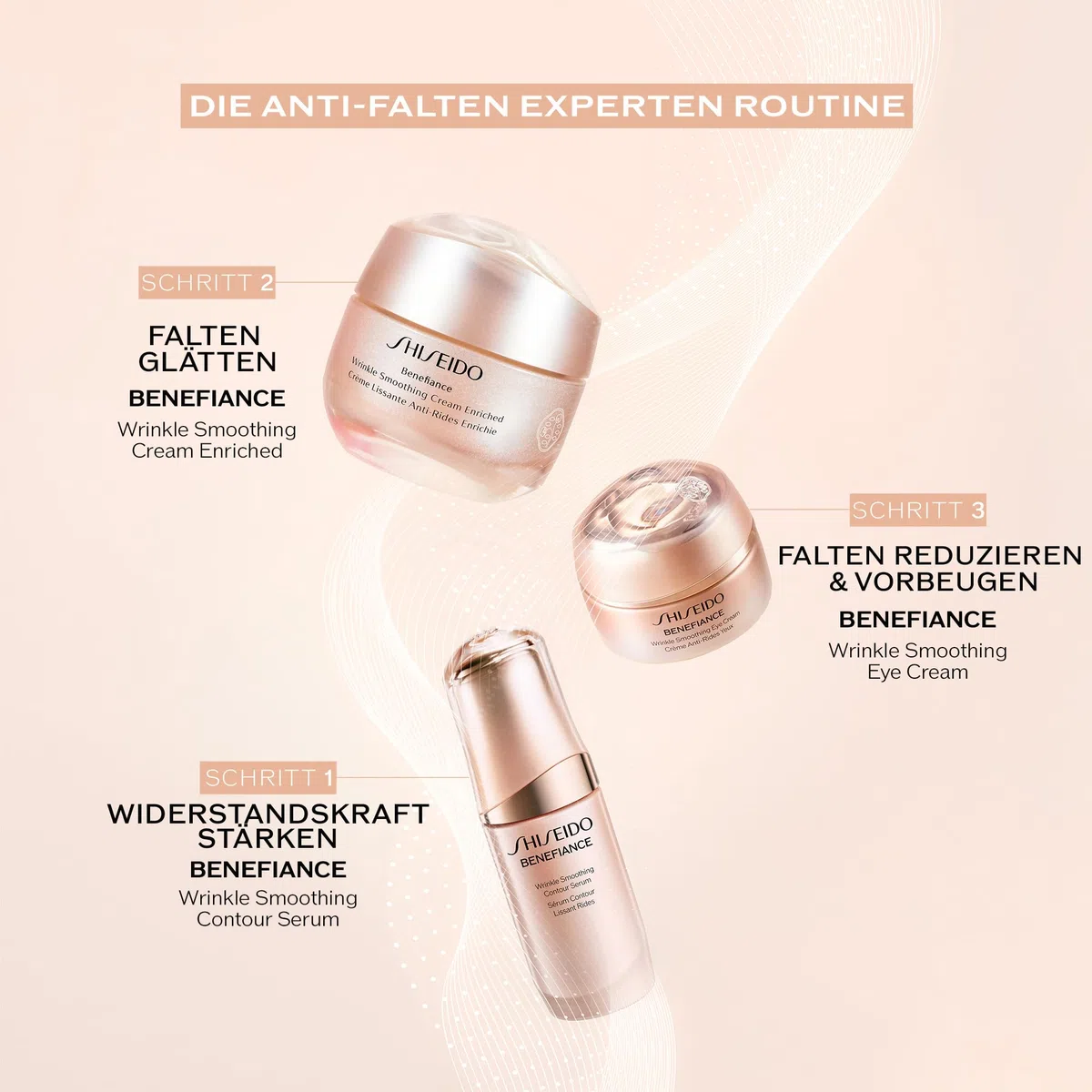 SHISEIDO Benefiance Wrinkle Smoothing Eye Cream 15 ml
