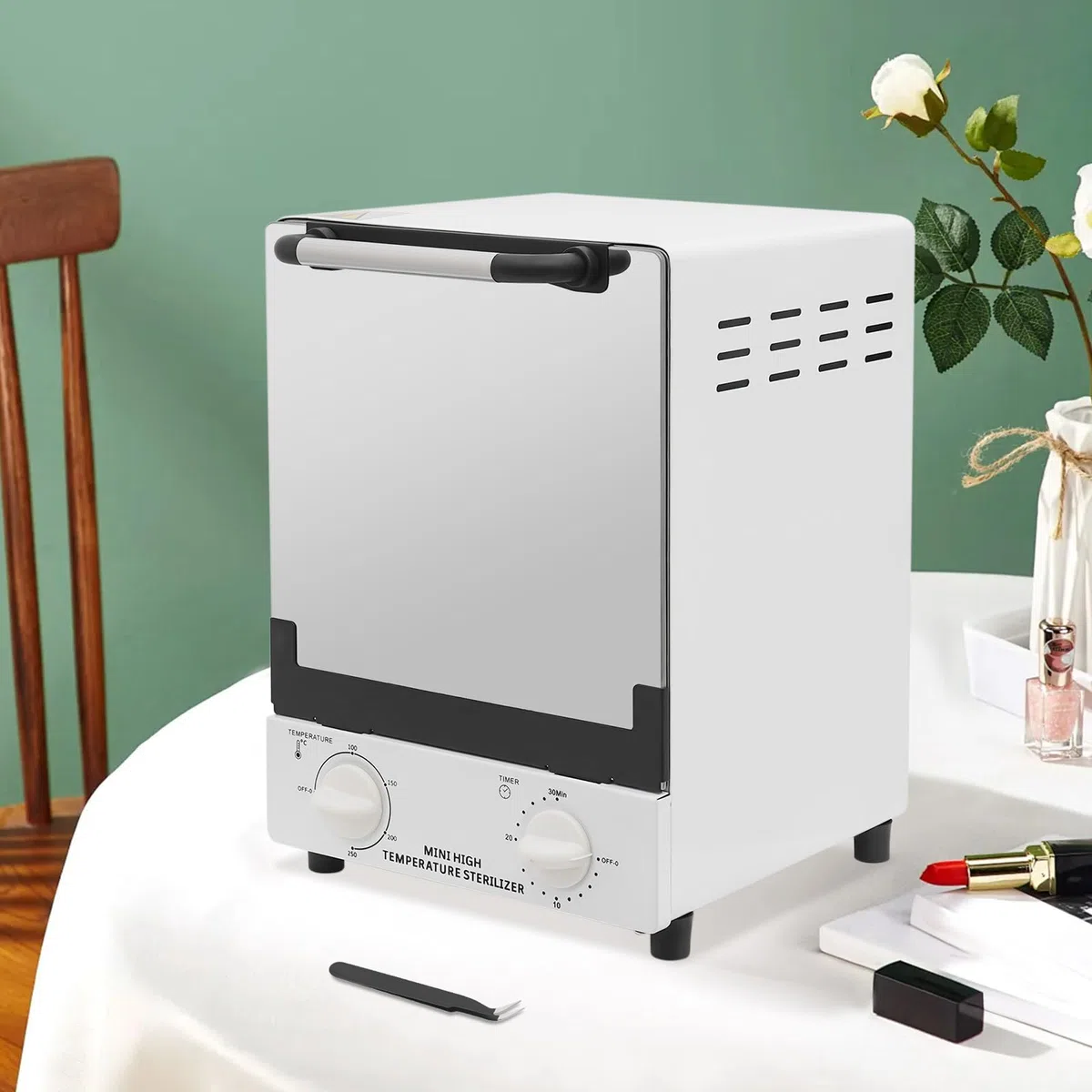 Sterilisationsschrank für Nagelwerkzeuge 12L 250°C 1000W UV-Desinfektion