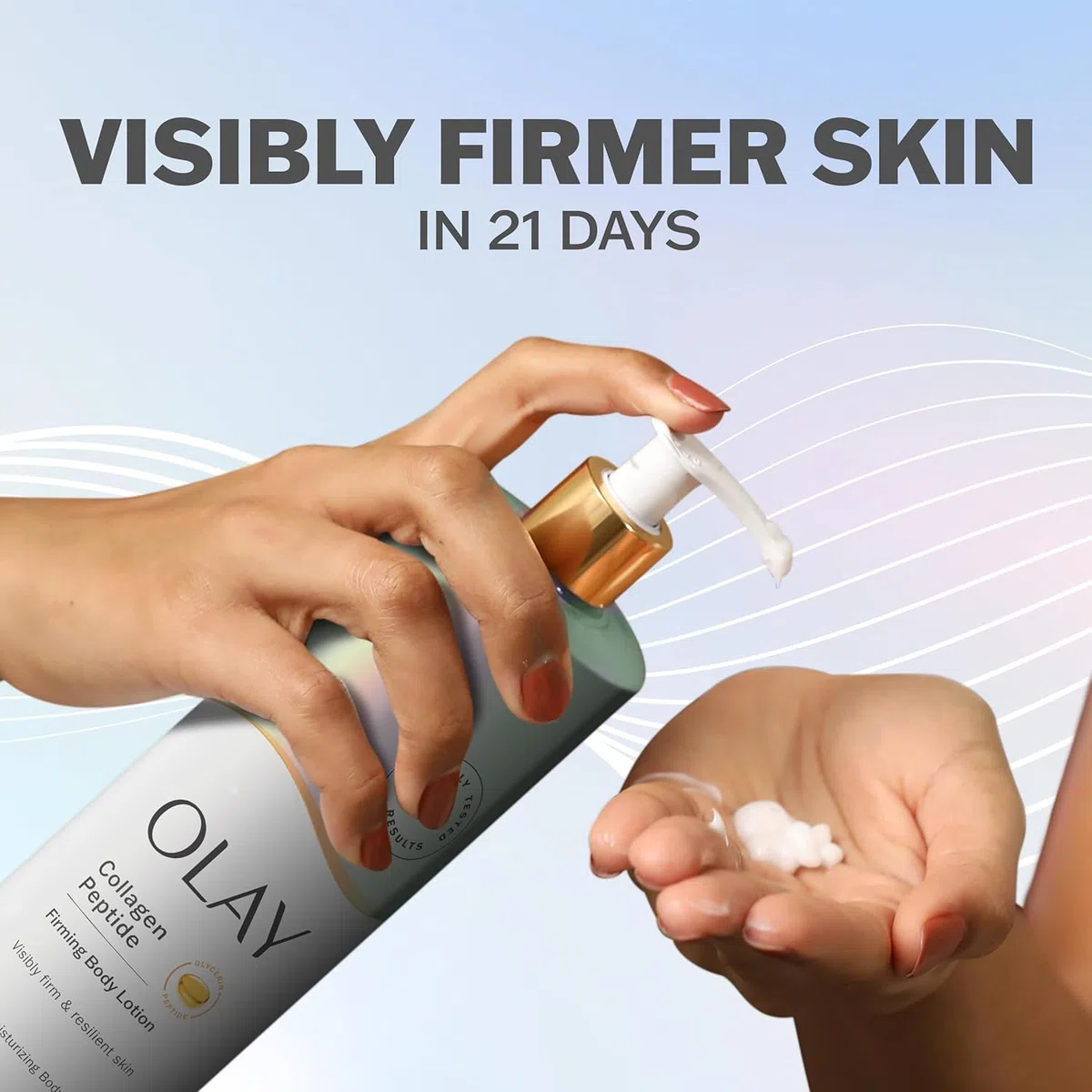 Olay Firming & Hydrating Body Lotion with Collagen, 17 fl oz Pump (Pack of 4)