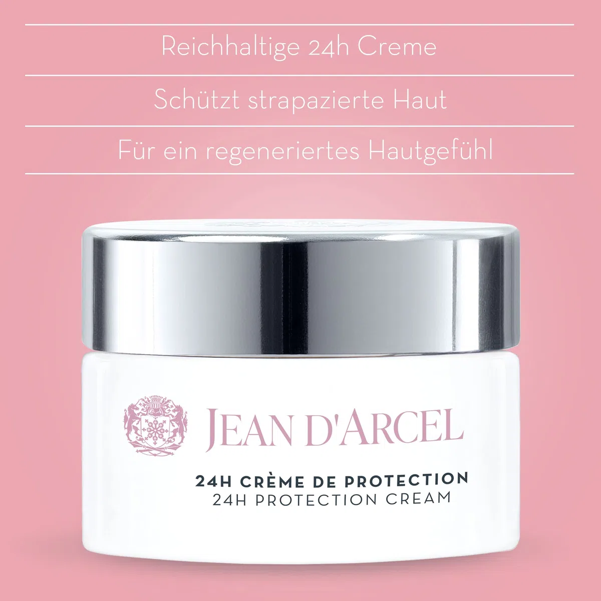 JEAN D'ARCEL - CAVIAR 24h crème de protection - Reichhaltige 24h Pflege - Schützt strapazierte Haut - 50ml