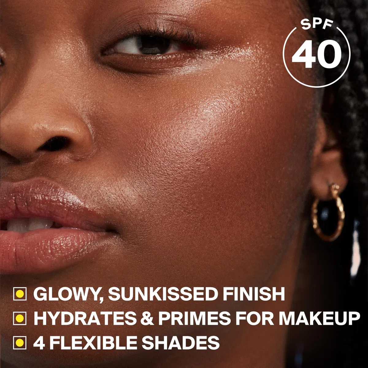 Supergoop! Glowscreen - SPF 40-2.5 fl oz - Glowy Primer + Broad Spectrum Sunscreen - Adds Instant Glow - Helps Filter Blue Light - Boosts Hydration with Hyaluronic Acid, Vitamin B5 & Niacinamide