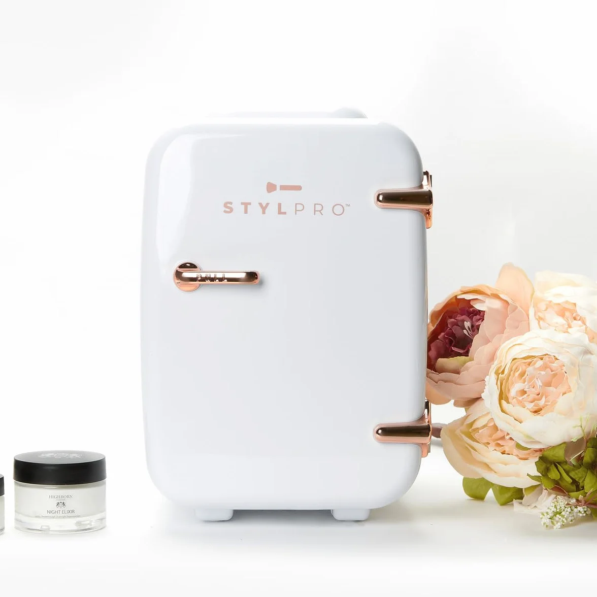 StylPro Beauty Kühlschrank 4L Roségold Kosmetik Kalt Warm Gesichtspflege