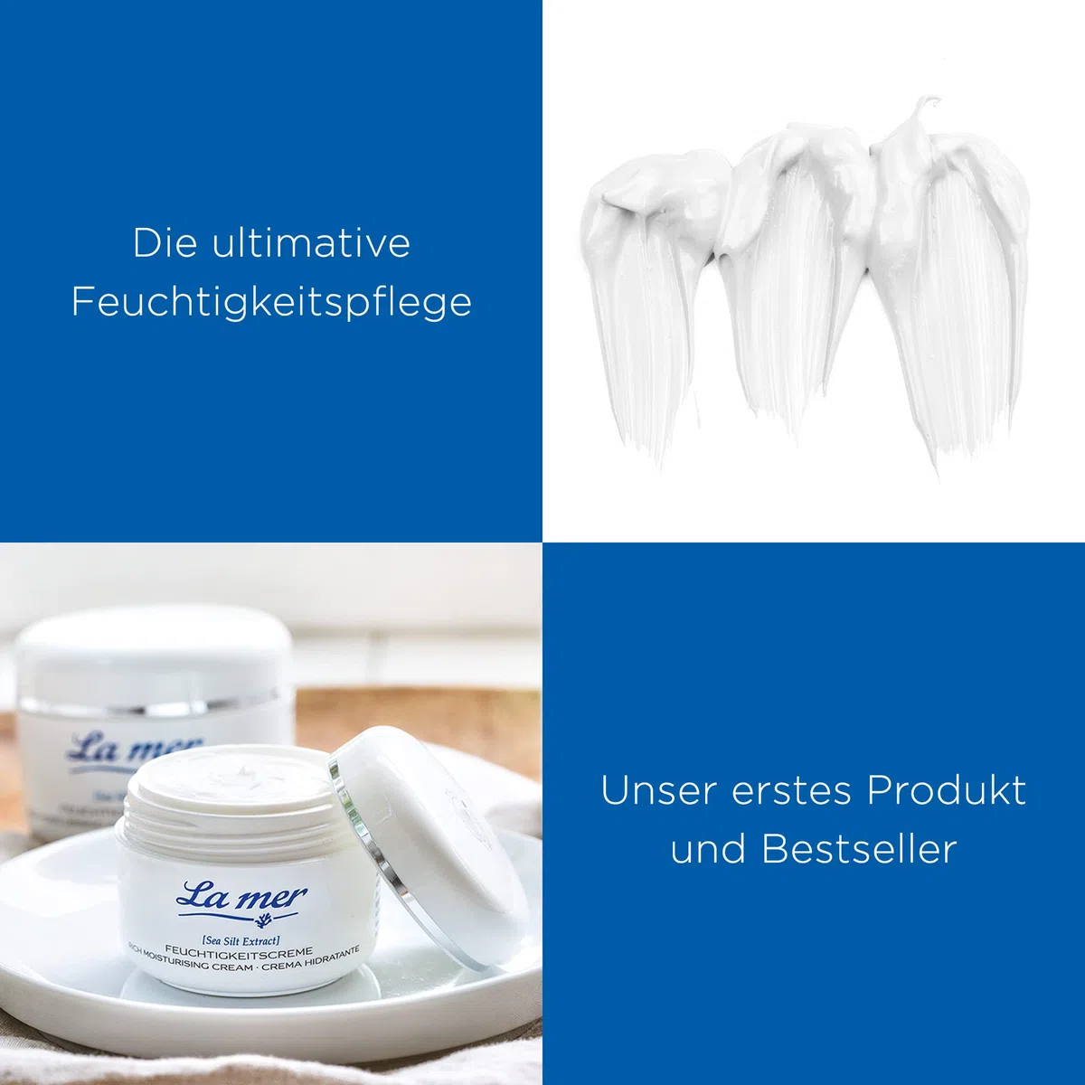 La mer Origin Of Feuchtigkeitscreme - Reichhaltige Gesichts- und Körpercreme - Rückfettend und feuchtigkeitsspendend - Für feuchtigkeits- und lipidarme Haut - 100 ml