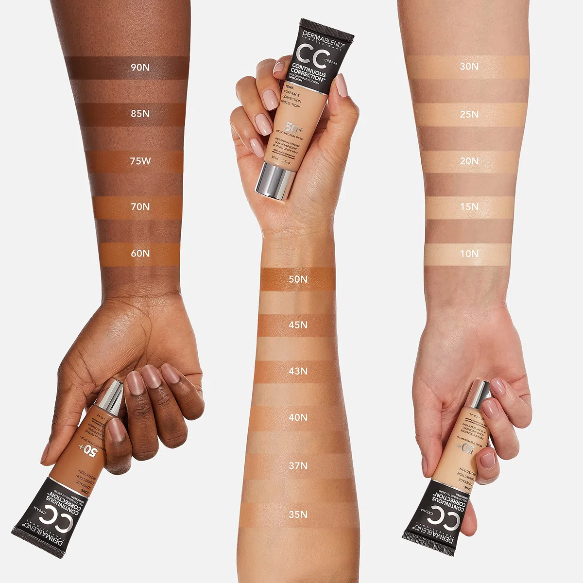 Dermablend Kontinuierliche Korrektur Cc Creme, Farbton: 85 N, 38 ml