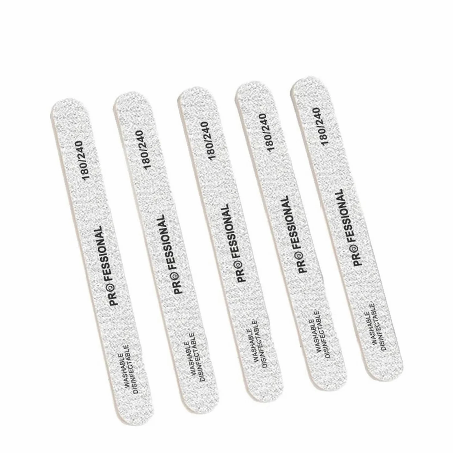 Buffer FüR NäGel 10/25/50 Stück Nagelfeile für Gelnägel | 100/180/240 Schleif-Pufferblock for Pediküre und Maniküre(100 180 25PCS)
