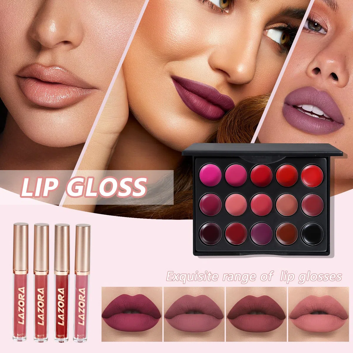 Make-up-Set für Frauen, komplettes Set, Urlaubs-Geschenk-Box, unverzichtbares Starter-Bundle, enthält komplettes Make-up-Set
