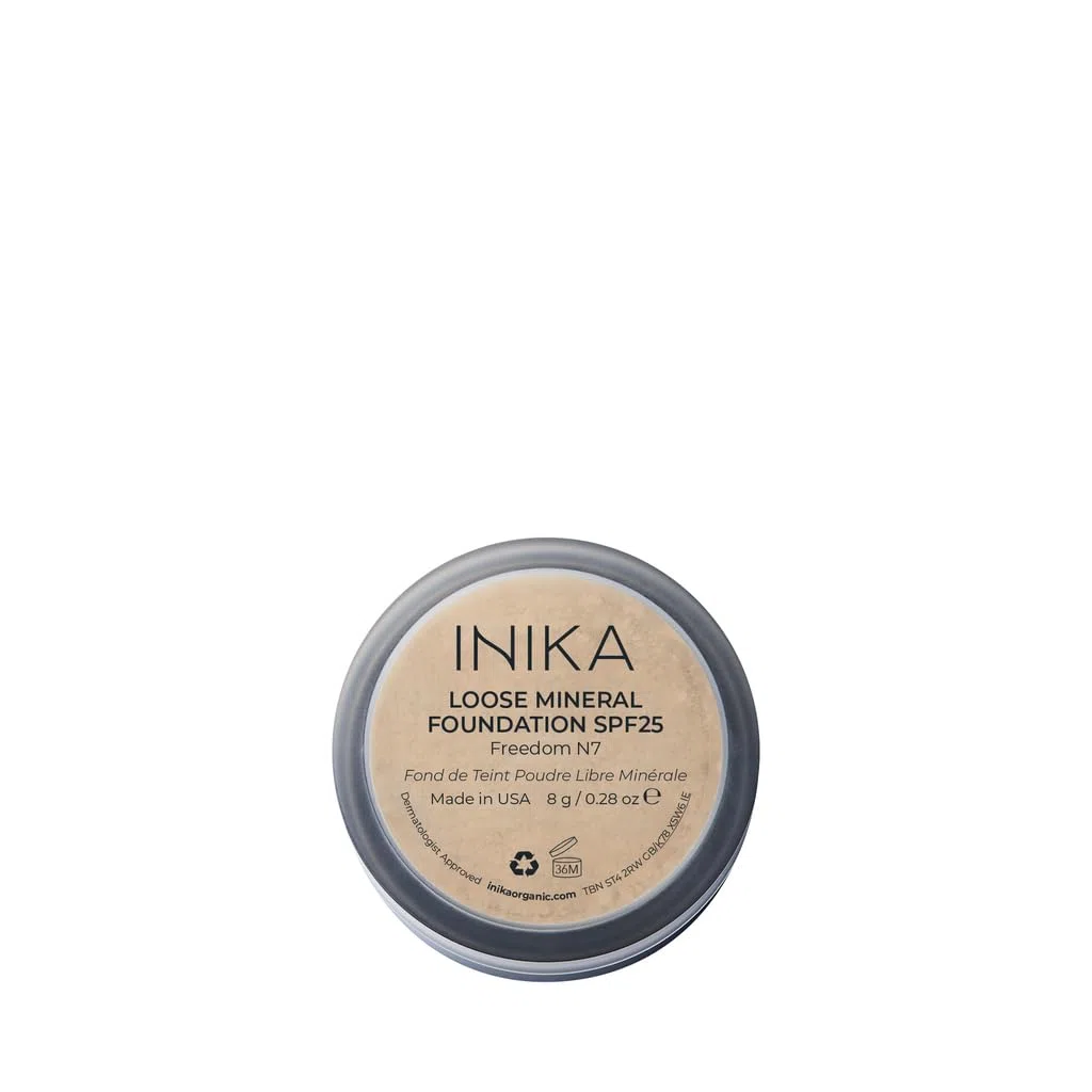 INIKA Loose Mineral Foundation SPF 25 – Freedom 8g