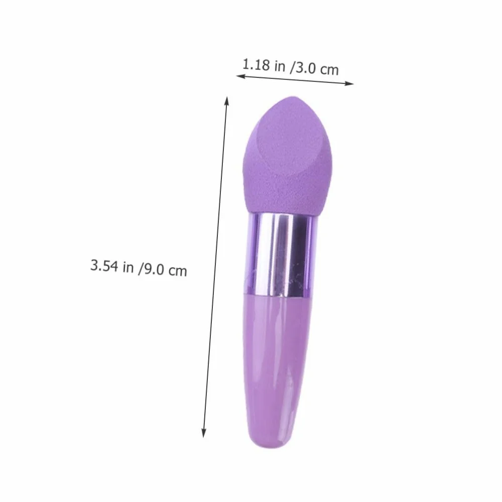 UKCOCO Make Up Schwämme 6 Stück in Stiftform aus Latex Tragbar und Bequem als Schönheits Make Up Werkzeug Geeignet für Täglichen Gebrauch