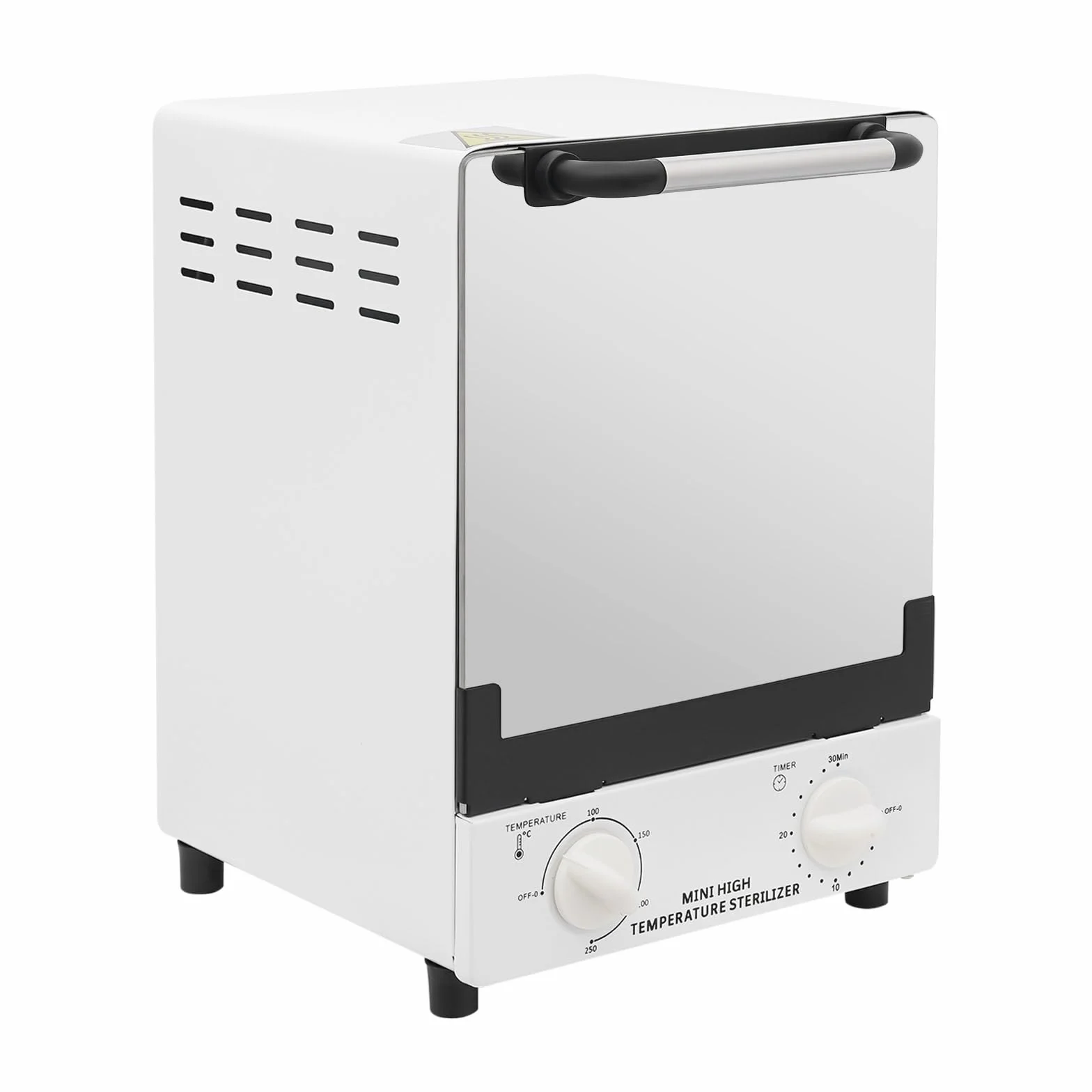 12 Liter Hochdruck-Sterilisator, 1000W Heißluft-Sterilisator, Trockenhitze-Sterilisator mit Temperaturanzeige für Pediküre-Studios, Haarsalons, Nagelstudios, Kosmetik und Tattoos