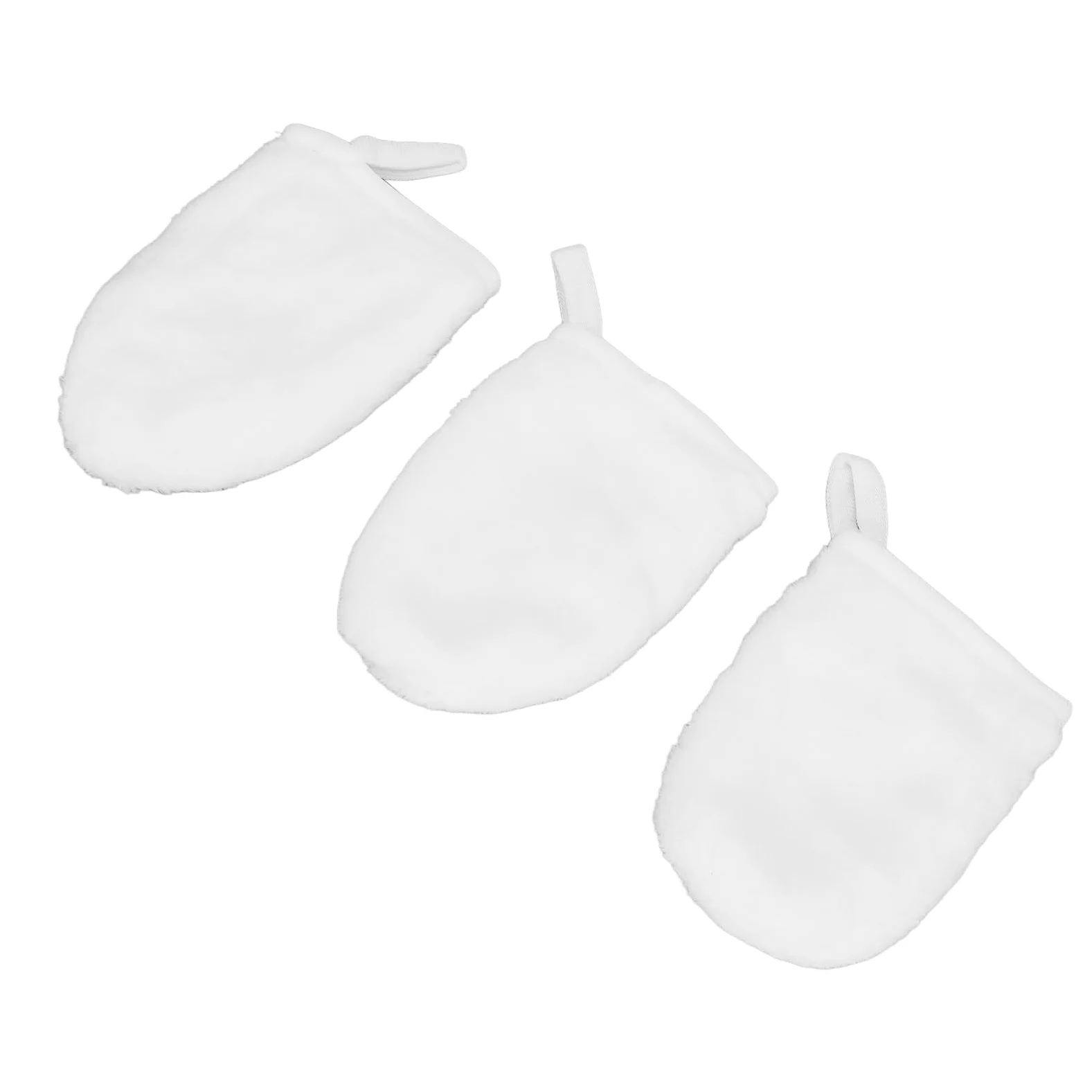Flanell-Make-up-Entferner-, Weiches Peeling-Tuch Zum Mühelosen Entfernen von Make-up, 3 Stück