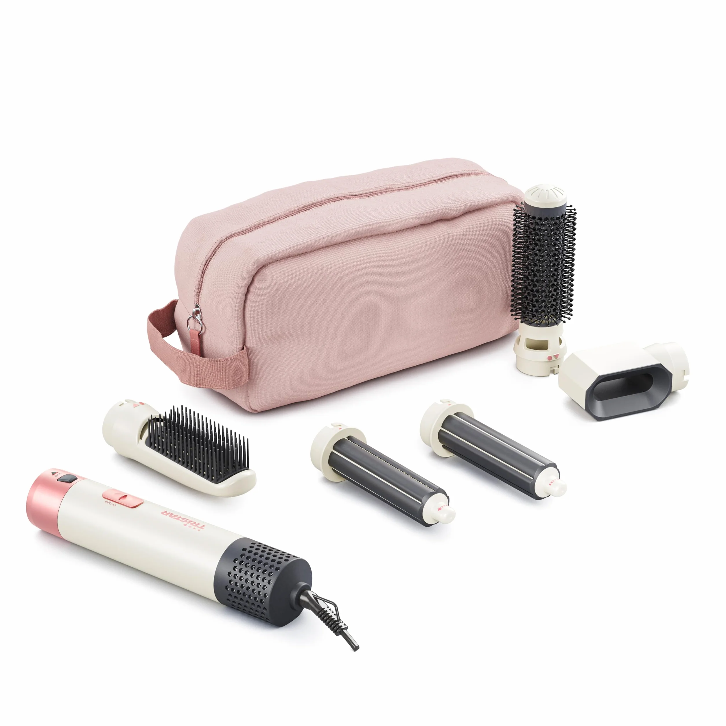 Tristar Airstyler 5-in-1 Styling-Tool mit 5 Aufsätzen DC-Motor 1000 W 360° Drehkabel HD-2470