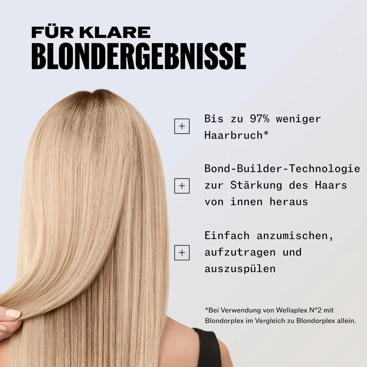 Wella Professionals BlondorPlex – Professionelles, staubfreies Blondierungspulver mit Bond-Builder-Technologie für bis zu 9 Tonstufen & 97% weniger Haarbruch