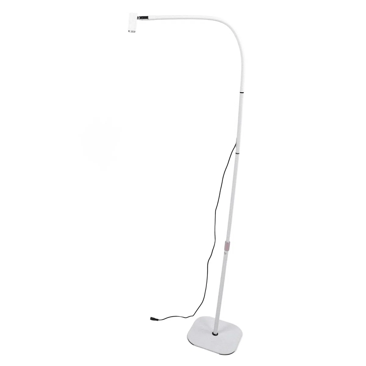 Fokusverstellbare Lampe, Zoombarer Schwanenhals-Bodennageltrockner, Helligkeit, Flexible UV-Aluminiumlegierung für Make-up